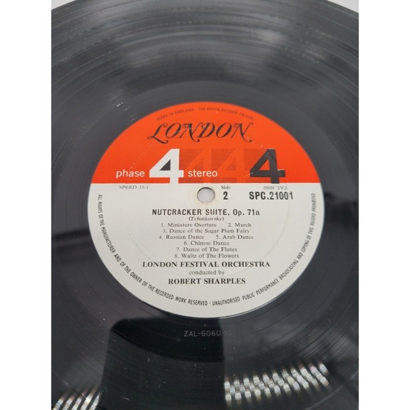 Tchaikovsky "1812" Overture Op. 49 + The Nutcracker Suite, Op. 71a VG Vinyl LP - Picture 6 of 10